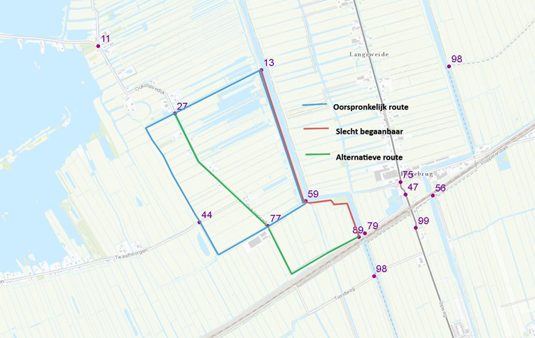 wandelroute oukoop