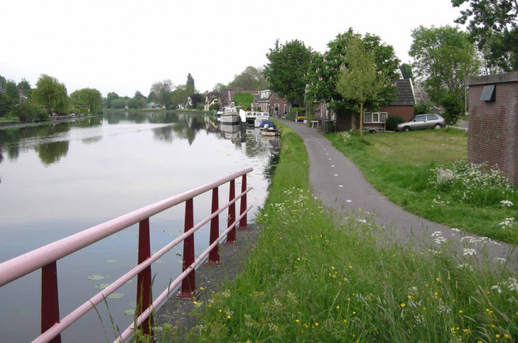 fietsroute door het Groene Hart