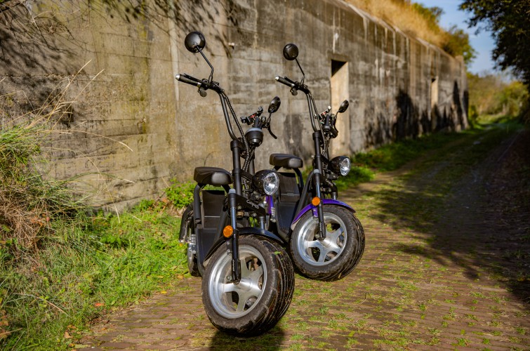 E-chopper toertocht