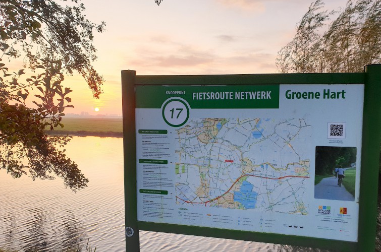 Fietsroute netwerk Groene Hart