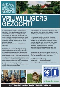 vrijwilliger gezocht