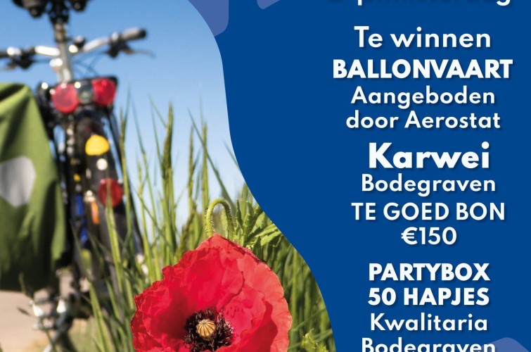 Fietsroute goede doel 9-6-2025